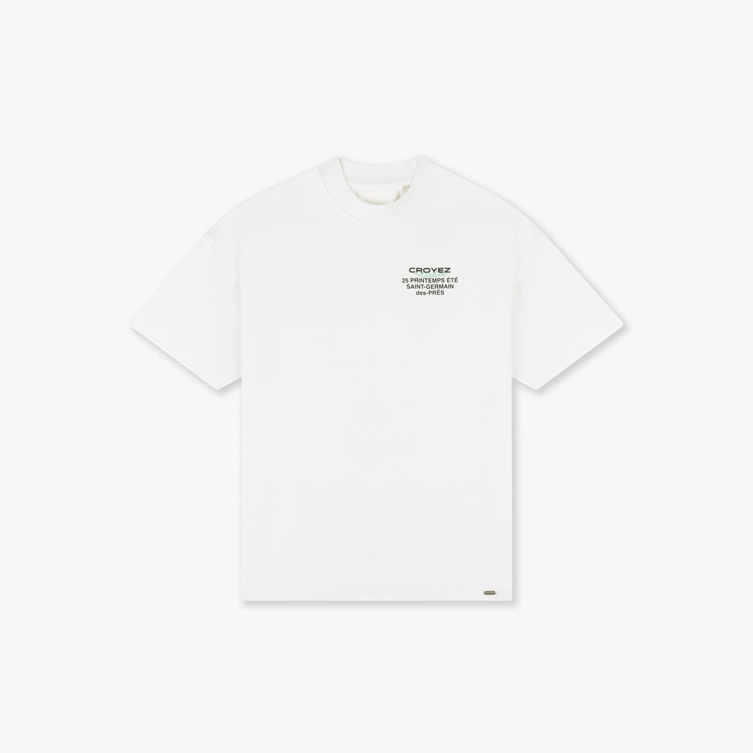 CROYEZ PRINTEMPS T-SHIRT | WHITE