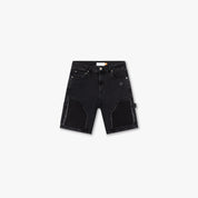 CROYEZ CD1 CARPENTER DENIM SHORTS | BLACK