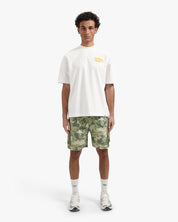 CROYEZ FLAMING LOGO T-SHIRT | WHITE