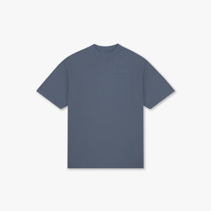 CROYEZ GARMENT DYE FRATERNITÉ T-SHIRT | BLUE