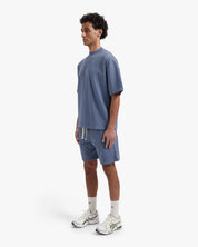 CROYEZ GARMENT DYE FRATERNITÉ T-SHIRT | BLUE