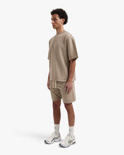 CROYEZ GARMENT DYE FRATERNITÉ T-SHIRT | STONE