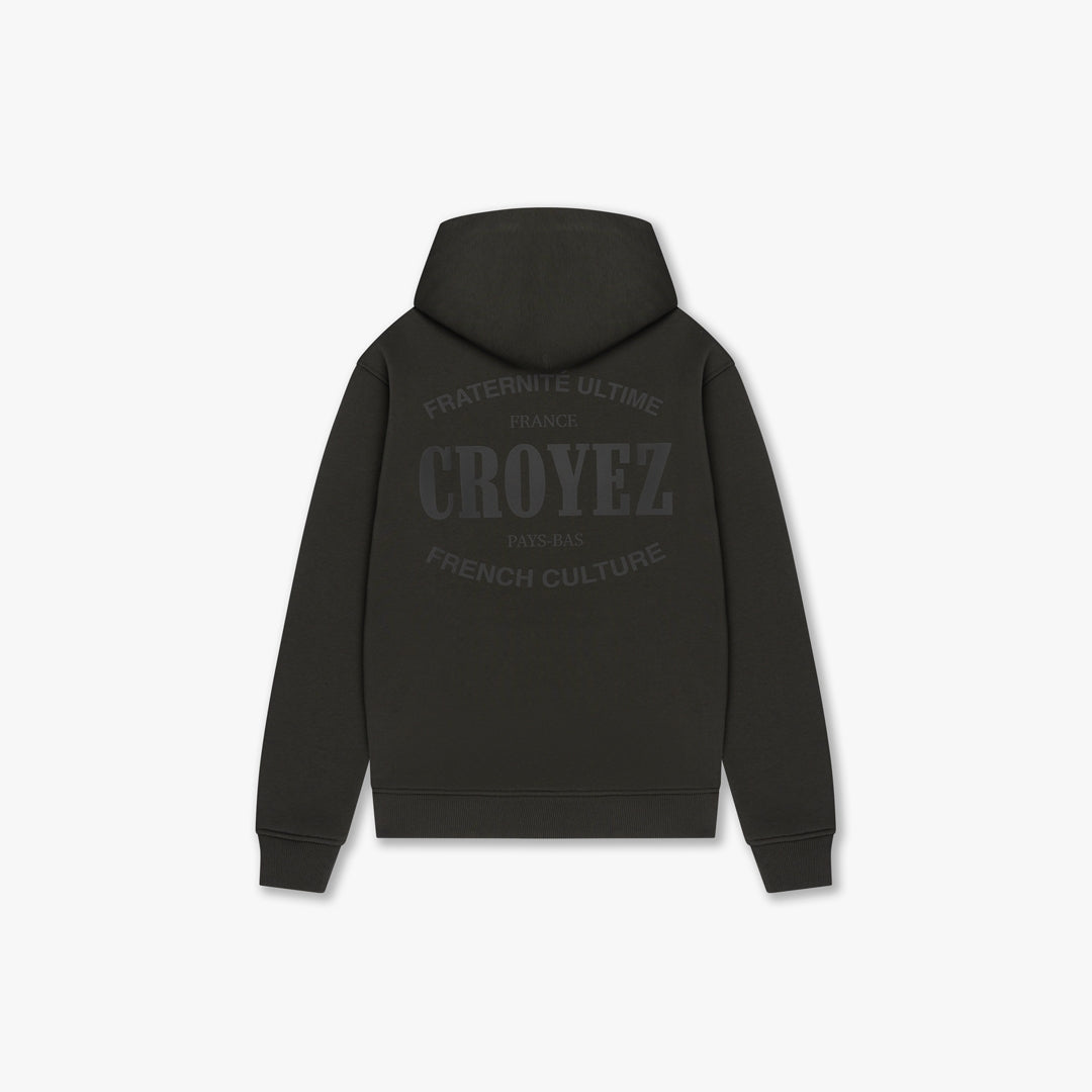 CROYEZ STAMP HOODIE | DARK GREEN