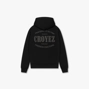 CROYEZ STAMP HOODIE | BLACK