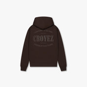 CROYEZ STAMP HOODIE | BROWN