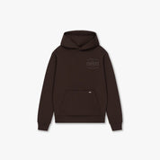 CROYEZ STAMP HOODIE | BROWN