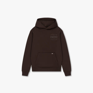 CROYEZ STAMP HOODIE | BROWN