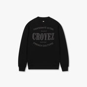 CROYEZ STAMP SWEATER | BLACK