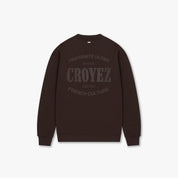 CROYEZ STAMP SWEATER | BROWN