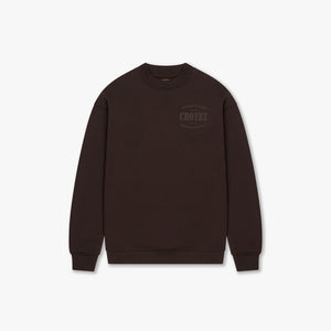 CROYEZ STAMP SWEATER | BROWN