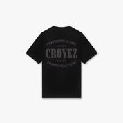 CROYEZ STAMP T-SHIRT | BLACK