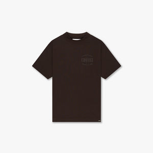 CROYEZ STAMP T-SHIRT | BROWN