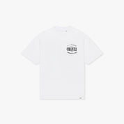 CROYEZ OVERSIZED STAMP T-SHIRT | WHITE