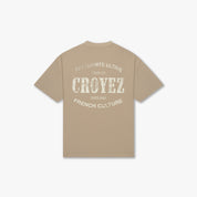 CROYEZ OVERSIZED STAMP T-SHIRT | GREY