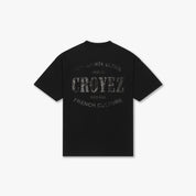 CROYEZ OVERSIZED STAMP T-SHIRT | BLACK