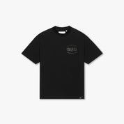 CROYEZ OVERSIZED STAMP T-SHIRT | BLACK