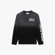 CROYEZ SPRAYED ATELIER LONGSLEEVE T-SHIRT | BLACK