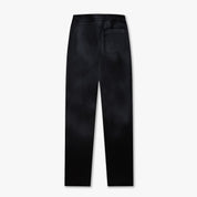 CROYEZ SPRAYED ATELIER STRAIGHT LEG SWEATPANTS | BLACK