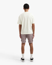 CROYEZ BURNING LOGO T-SHIRT | BUTTERCREAM/PINK