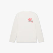 CROYEZ BOTANIQUE LONGSLEEVE | OFF-WHITE/PINK