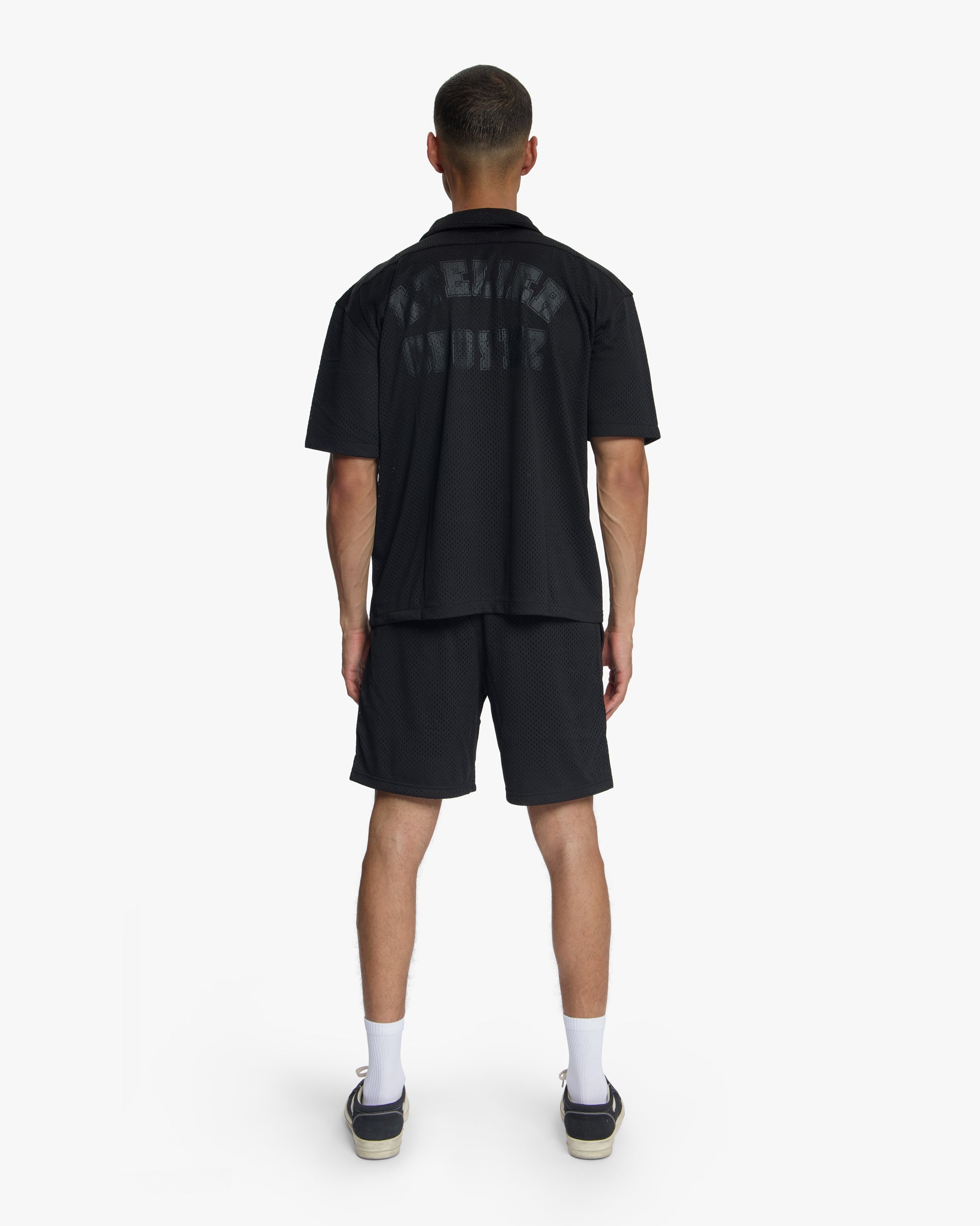 Croyez Mesh Atelier Shorts | Black