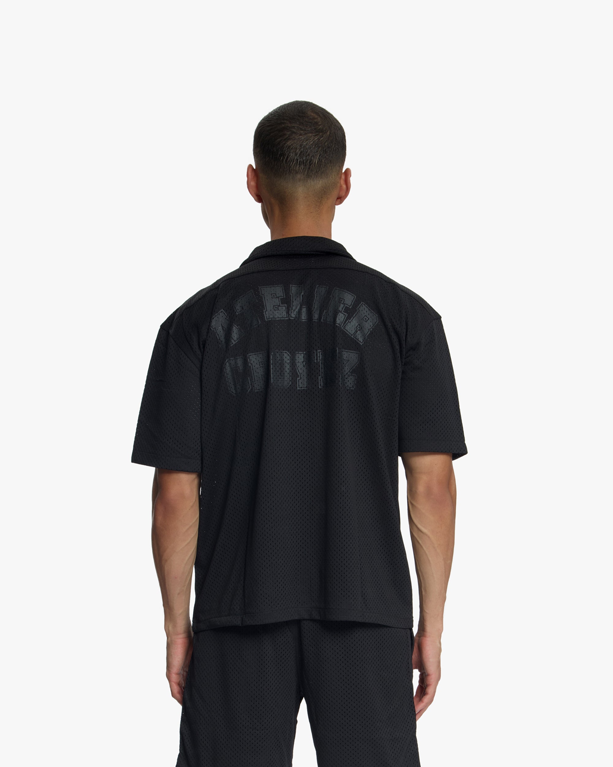 Croyez Mesh Atelier Shirt | Black