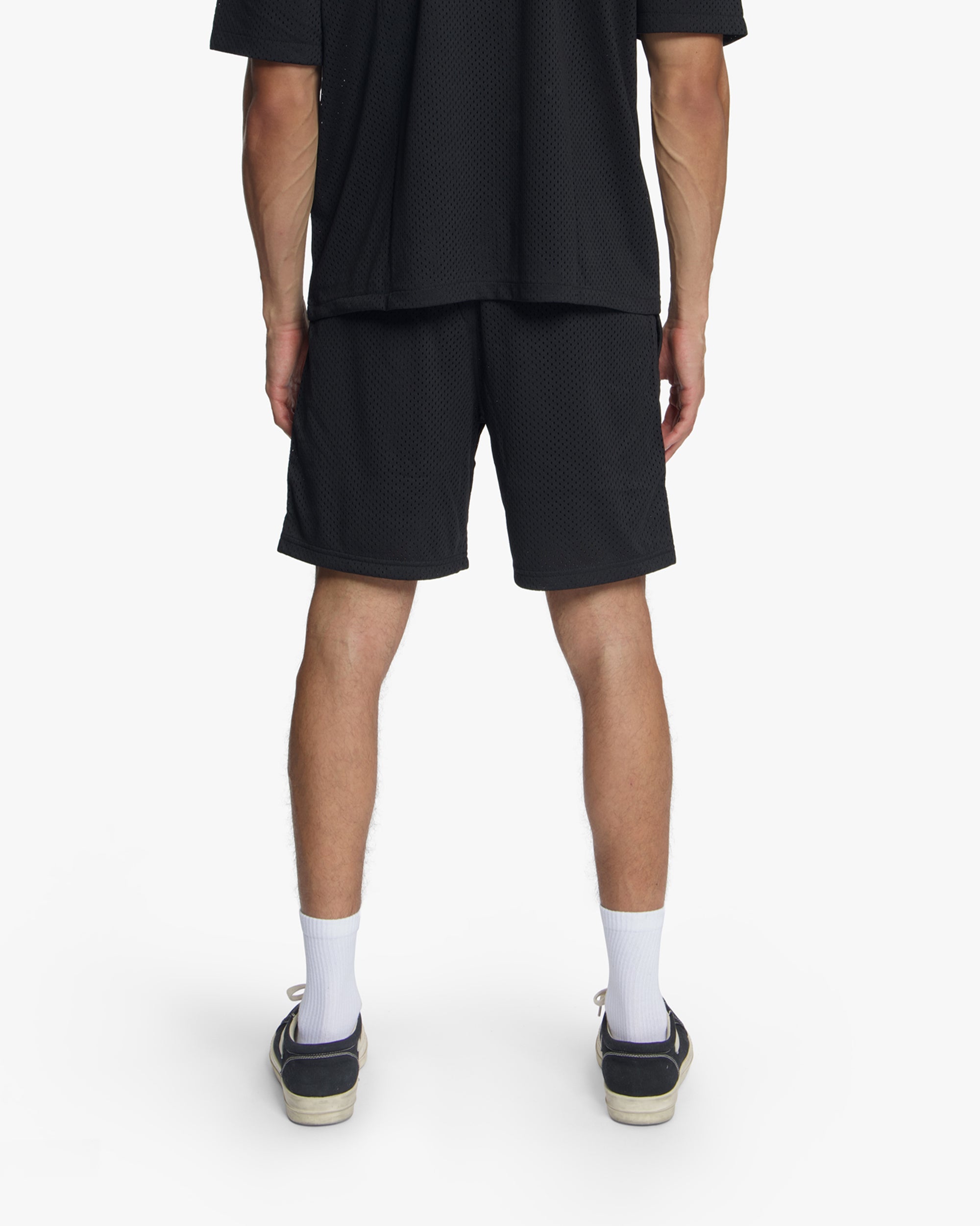 Croyez Mesh Atelier Shorts | Black