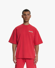 Croyez Garment Dye T-Shirt | Red
