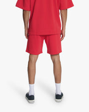 Croyez Garment Dye Shorts | Red