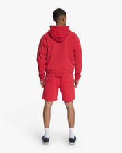 Croyez Etiquette Zip Hoodie | Red