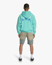 Croyez Botanique Zip Hoodie | Tiffany Blue