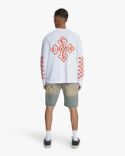 Croyez Cross Longsleeve | White/Orange