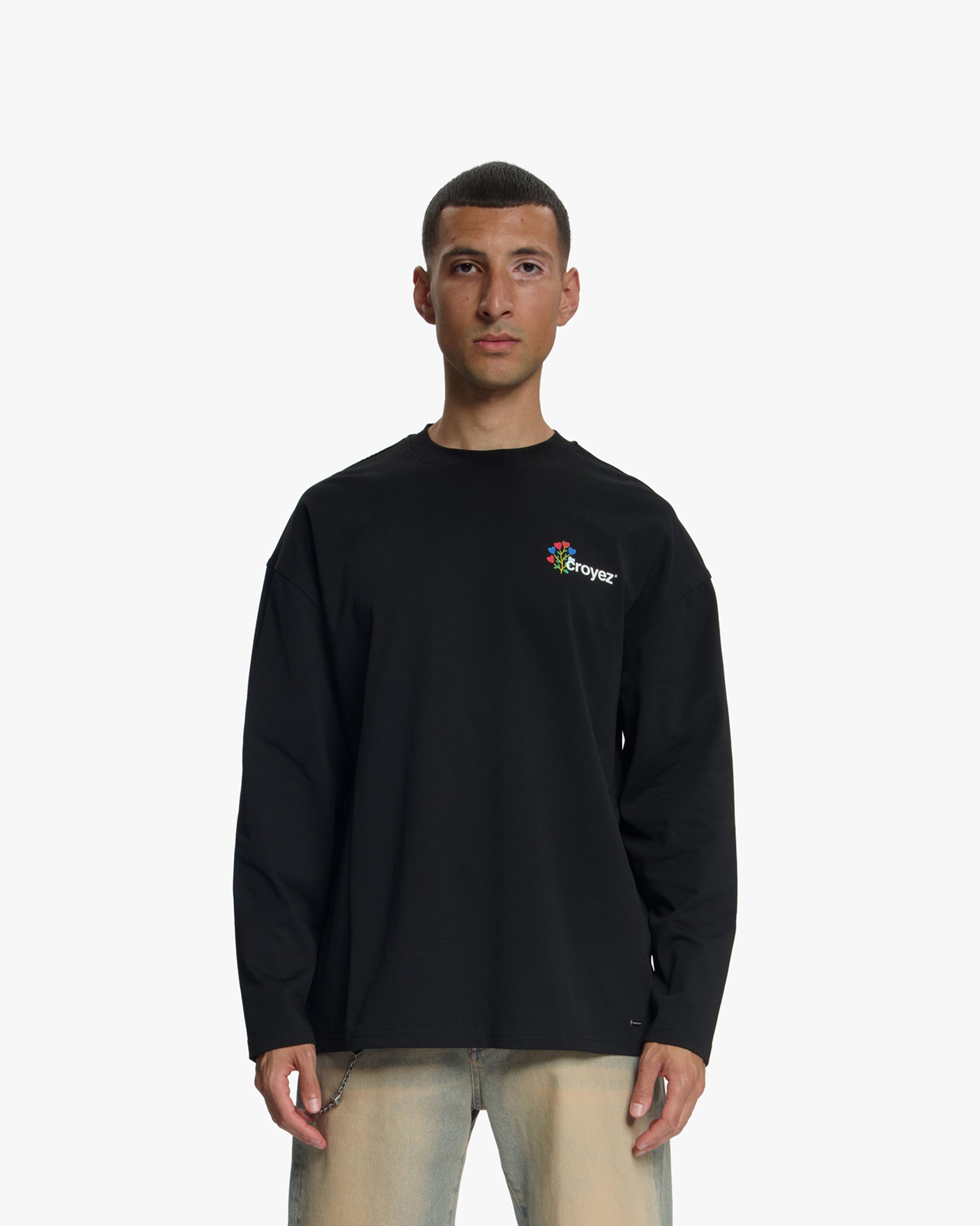 Croyez J'Adore Longsleeve T-Shirt | Black