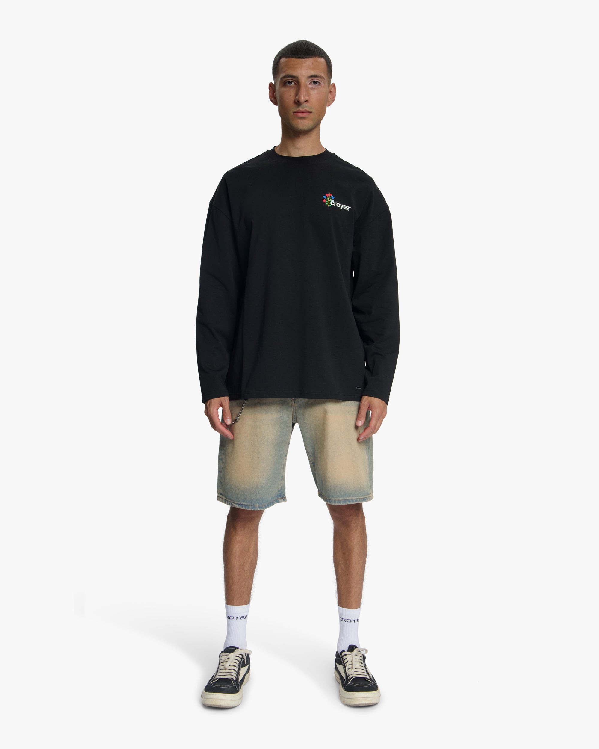 Croyez J'Adore Longsleeve T-Shirt | Black