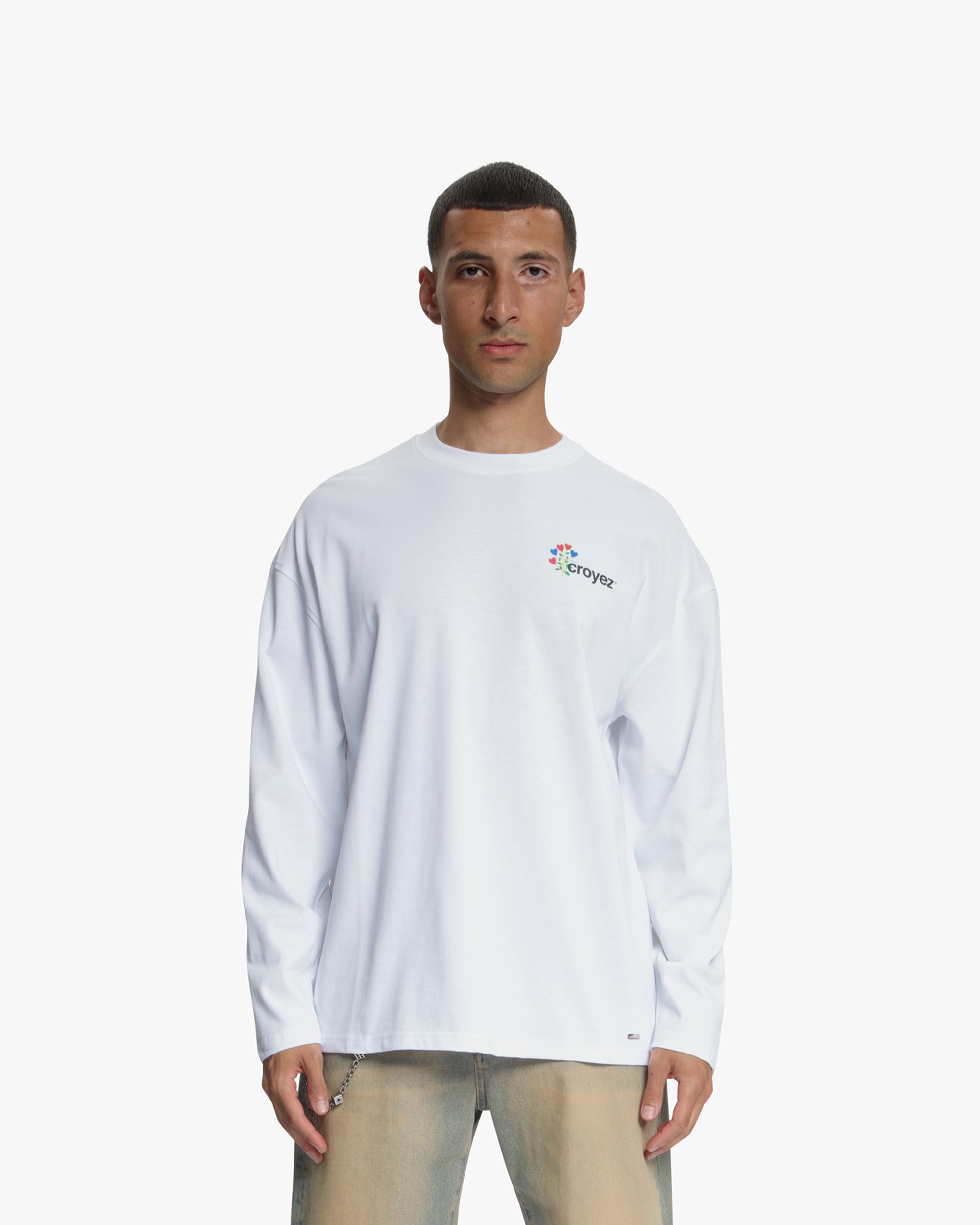 Croyez J'Adore Longsleeve T-Shirt | White