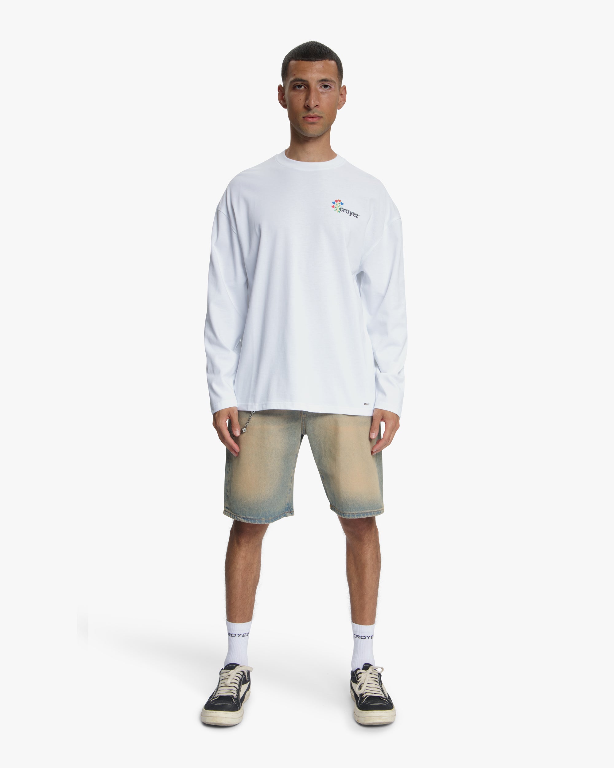 Croyez J'Adore Longsleeve T-Shirt | White