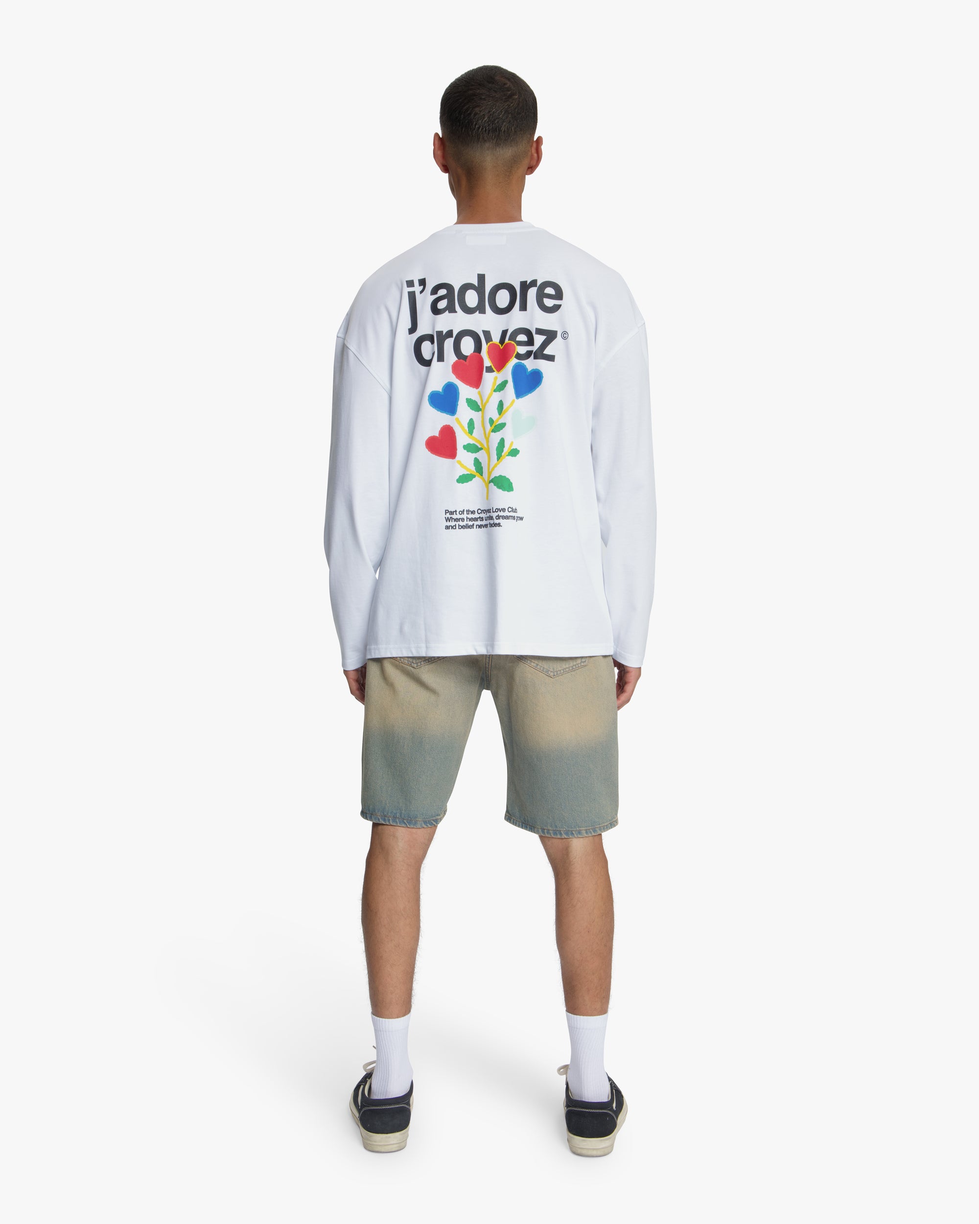 Croyez J'Adore Longsleeve T-Shirt | White