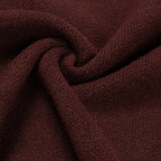 Croyez Etiquette Knit Sweater | Burgundy