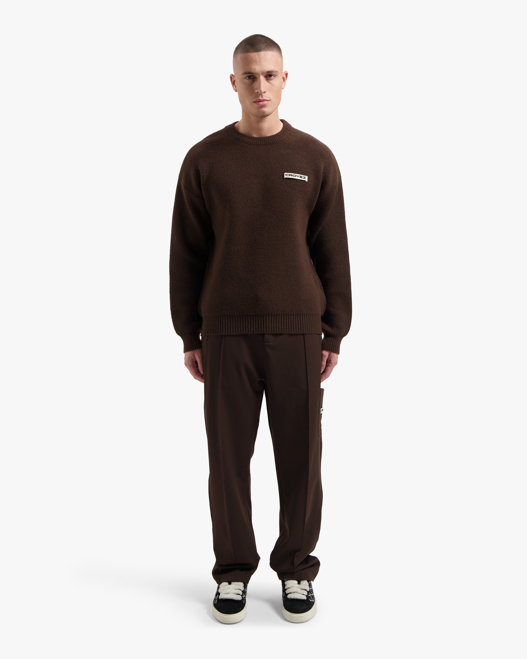 Croyez Etiquette Straight Chino | Brown