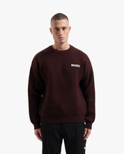 Croyez Gallery Knit Sweater | Burgundy