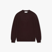 Croyez Gallery Knit Sweater | Burgundy