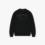 Croyez 'En Vous' Knit Sweater | Black