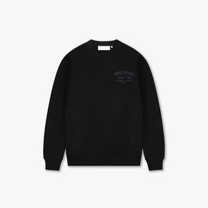 Croyez 'En Vous' Knit Sweater | Black