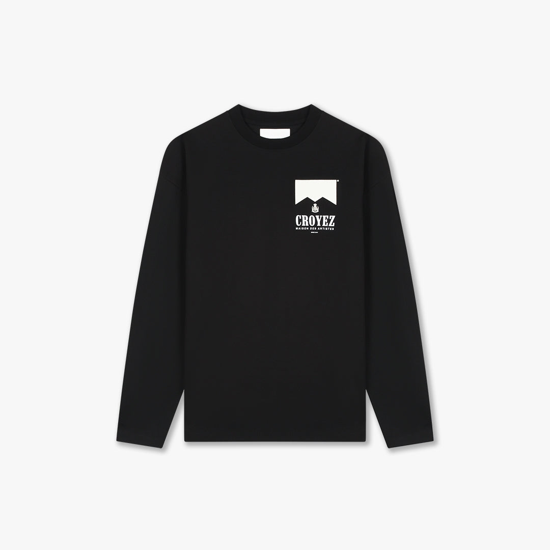  Croyez Maison Fumes Longsleeve | Black