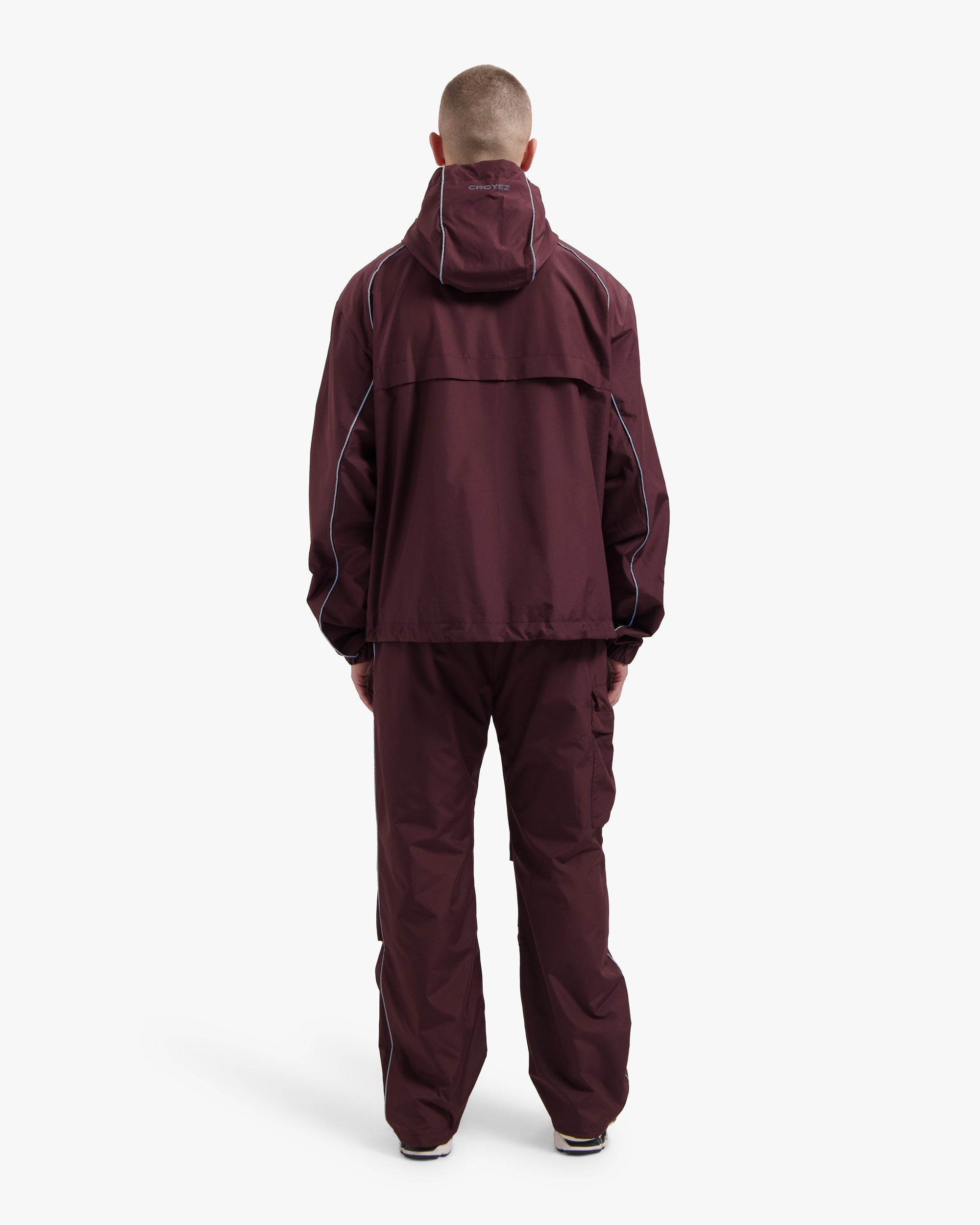 Croyez Parachute Ripstop Jacket | Burgundy
