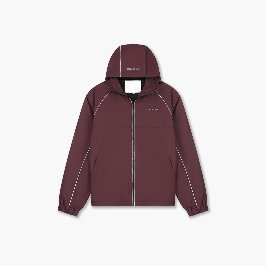  Croyez Parachute Ripstop Jacket | Burgundy