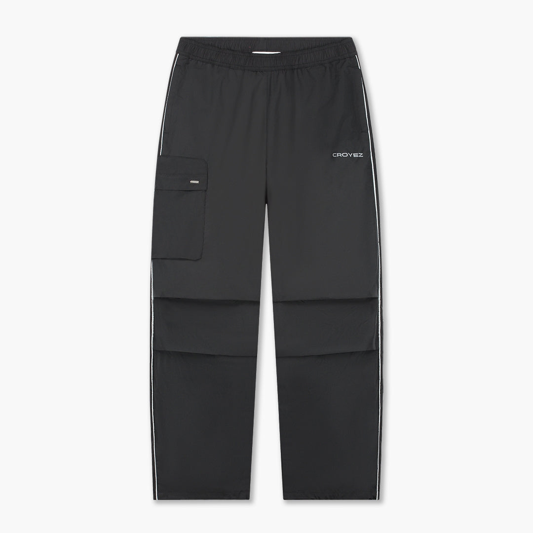  Croyez Parachute Ripstop Pants | Black