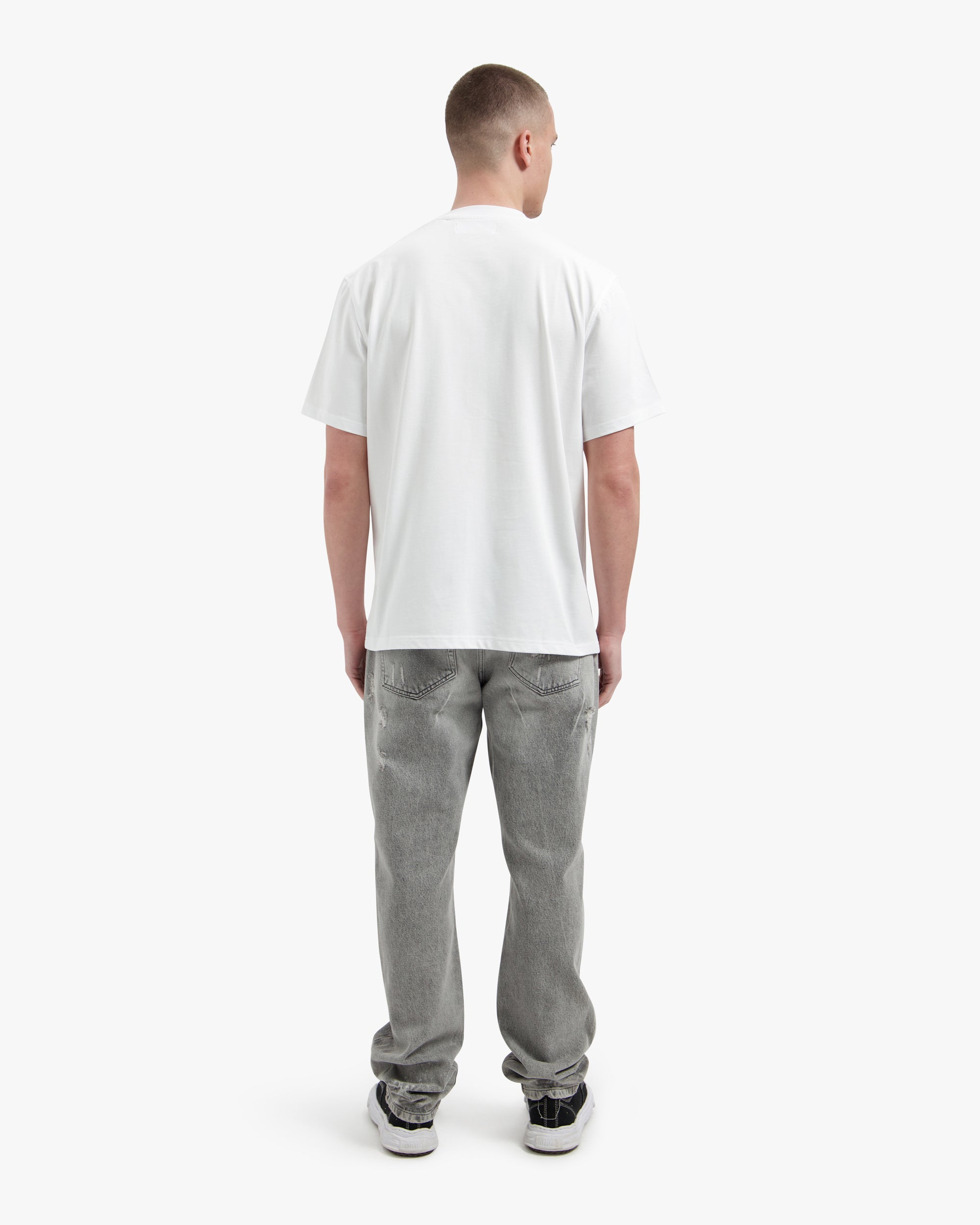 Croyez Etikette T-Shirt | Weiß