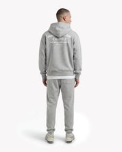 Croyez Original Fraternite Zip Hoodie | Grey Melange