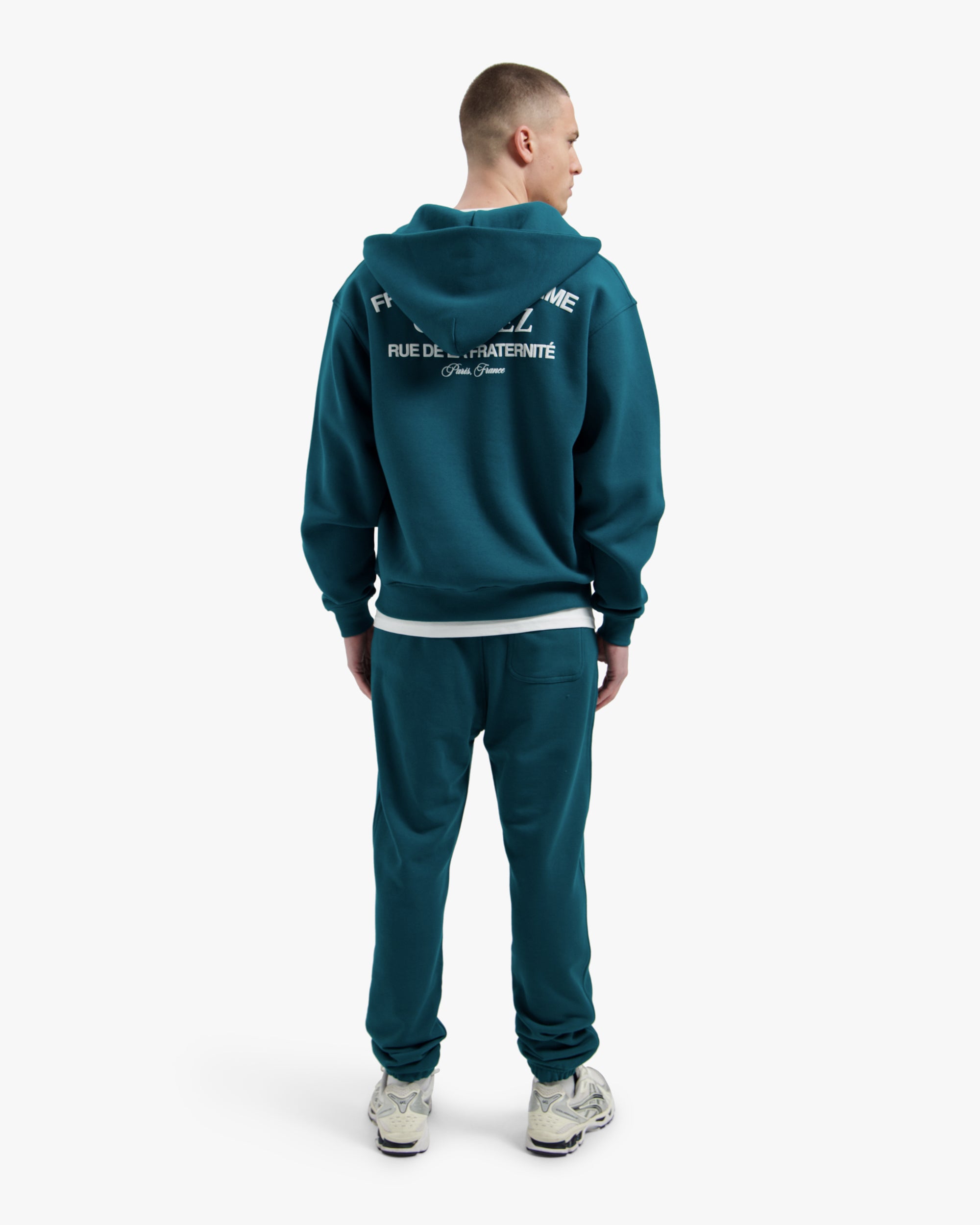 Croyez Original Fraternite Sweatpants | Dark Teal